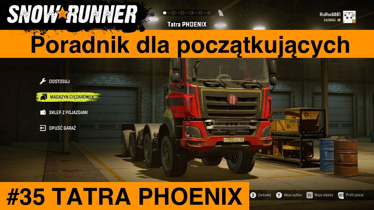 Snowrunner Poradnik dla początkujących #35 TATRA PHOENIX 🇵🇱