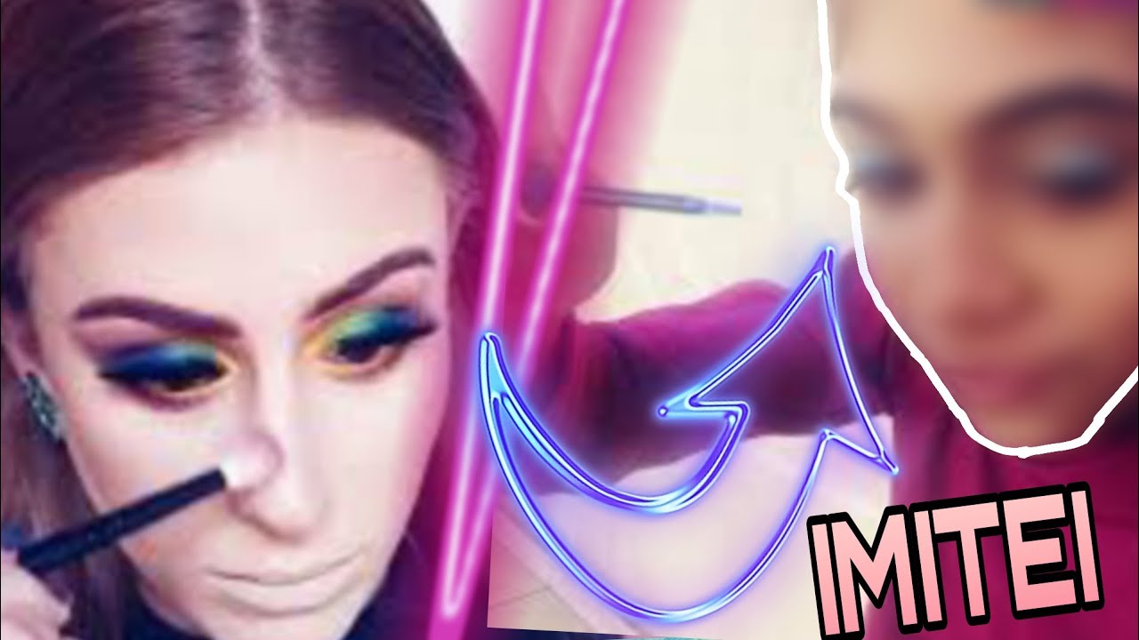 TENTEI IMITAR A MAKE DA MARI MARIA