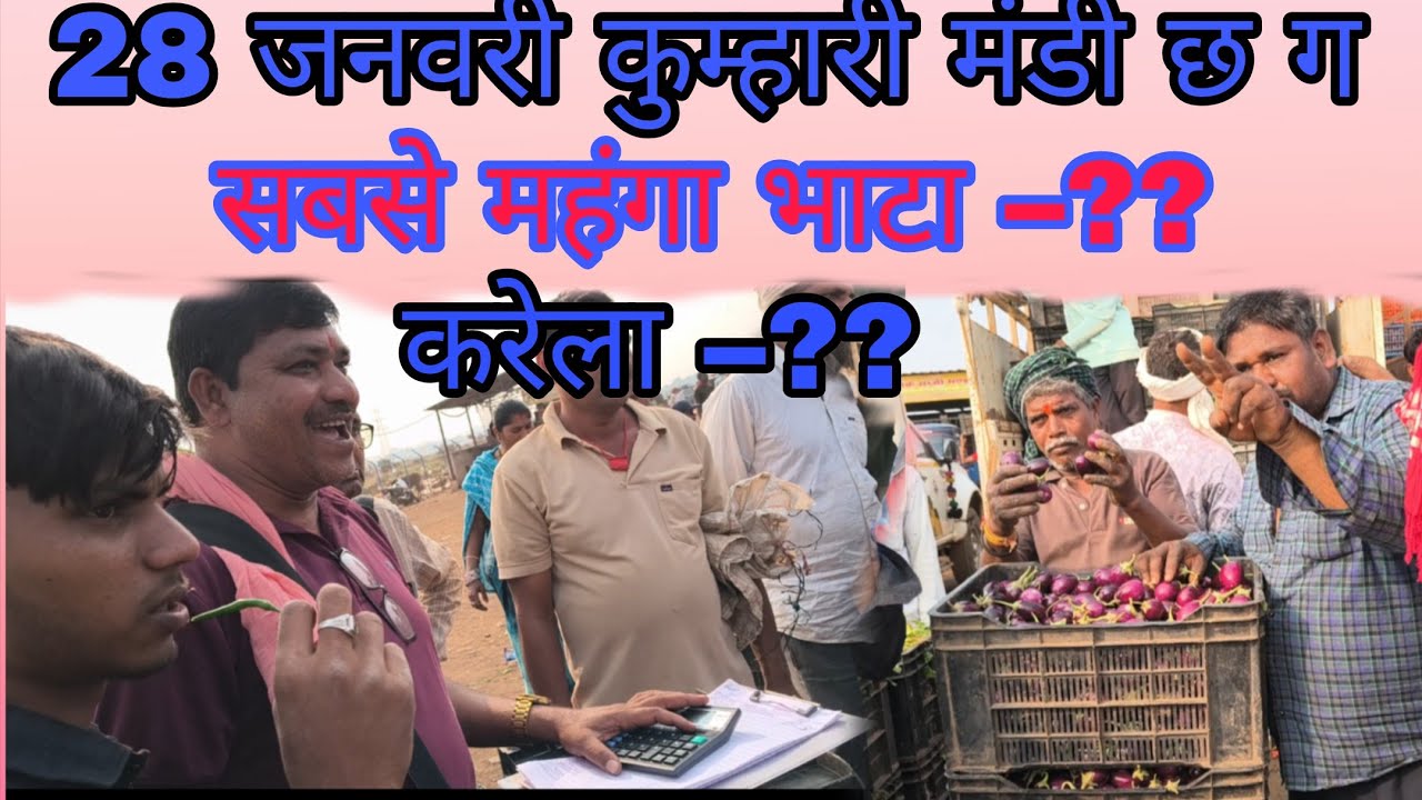 😱 Mandi ka sabse MEHENGA Bhata! | ₹[Price] Kilo? | Mandi Vlog 28 जनवरी 2026#villagemarket #mandi 