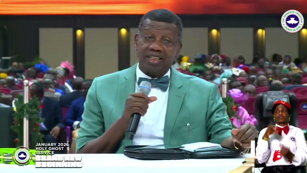 Pastor E.A Adeboye Sermon @RCCG January 2026 HOLY GHOST SERVICE