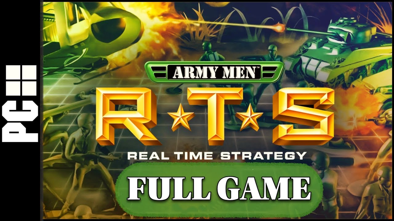 Army Men RTS HD Longplay (Hard Difficulty)