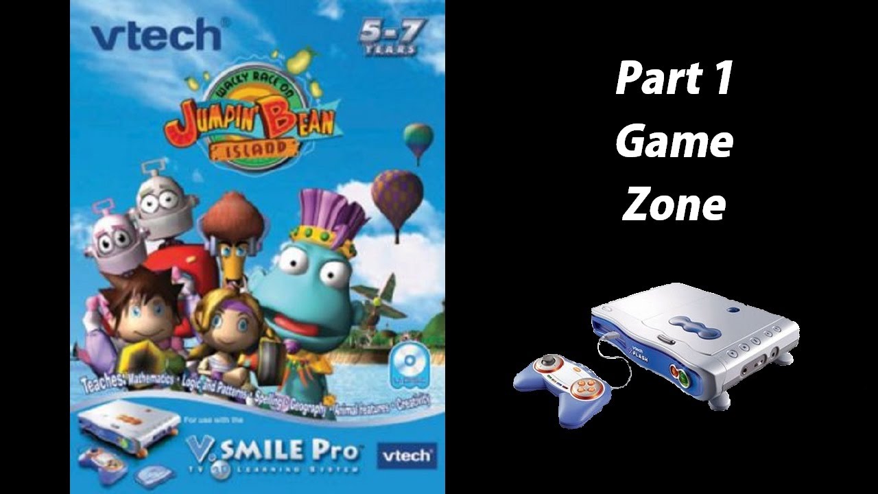 Wacky Race on Jumpin' Bean Island (V.Flash) (Playthrough) Part 1 - Game Zone