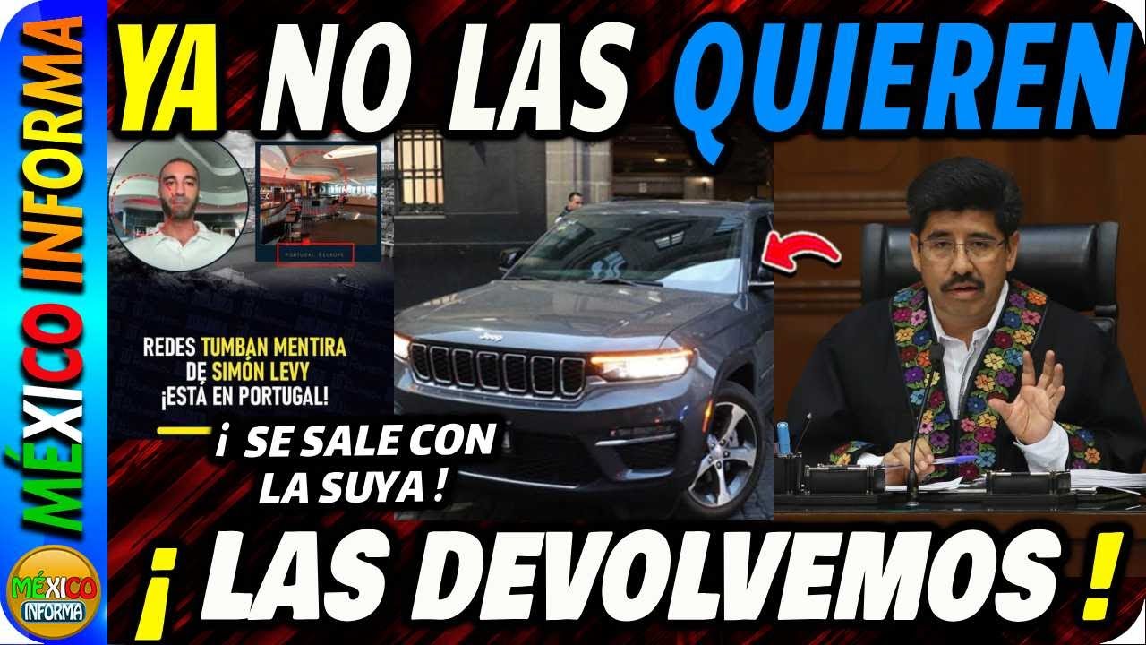 YA NO LAS QUIEREN. MINISTROS DARÁN CONFERENCIA DE PRENSA POR EL TEMA DE LAS CAMIONETAS.
