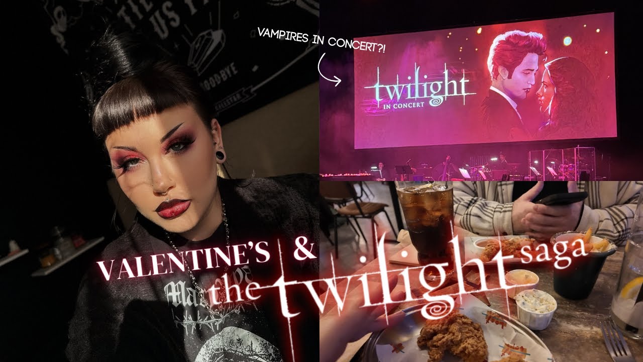 I got to see Twilight in concert?! | Food halls, Valentine’s cocktails & vampires on guitar