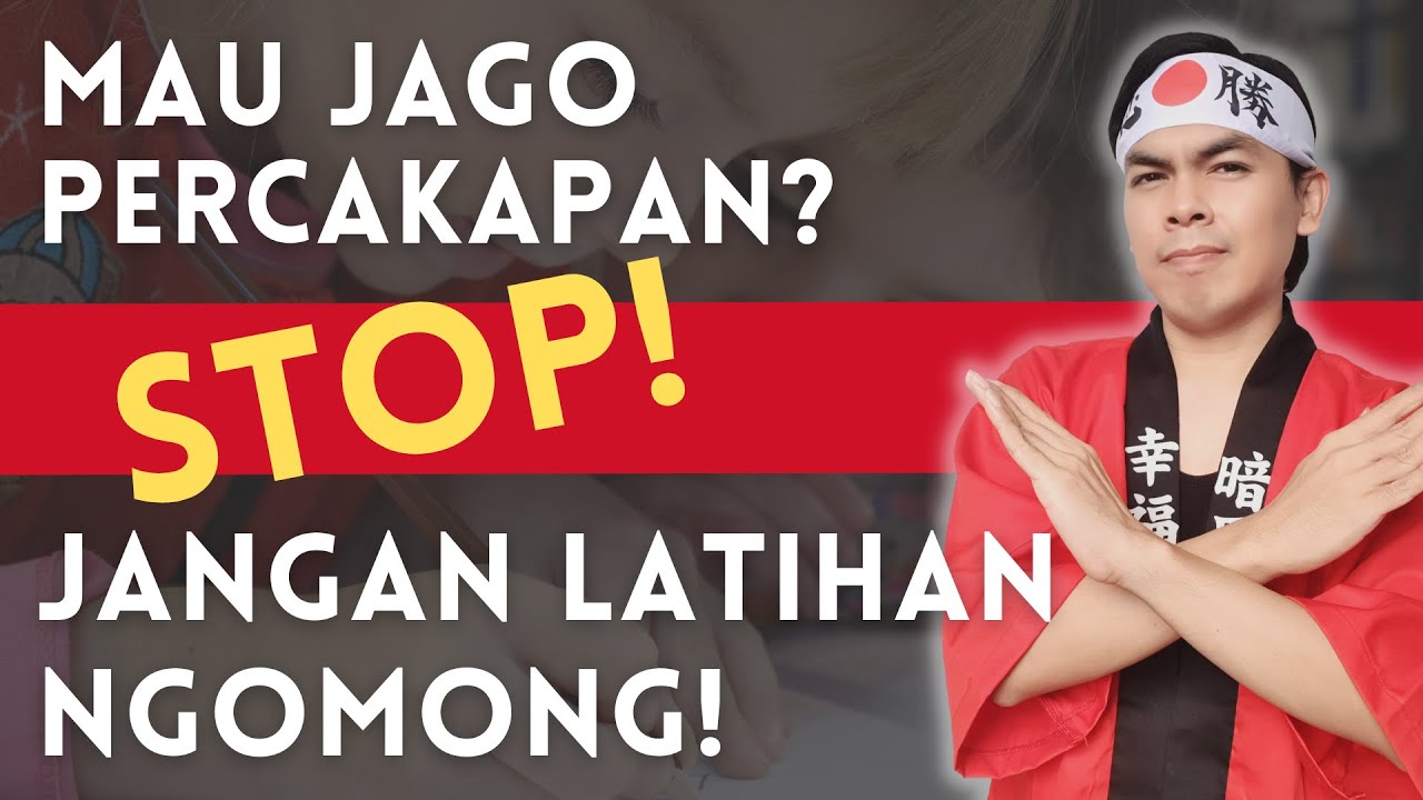 Belajar Ngomong Bahasa Jepang Dengan Cepat | Muzukashii Nihongo