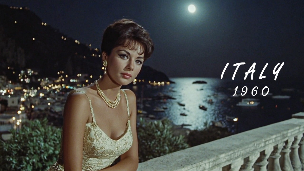 Italian Evenings in Gold — A Vintage 1960s Romance Collection
