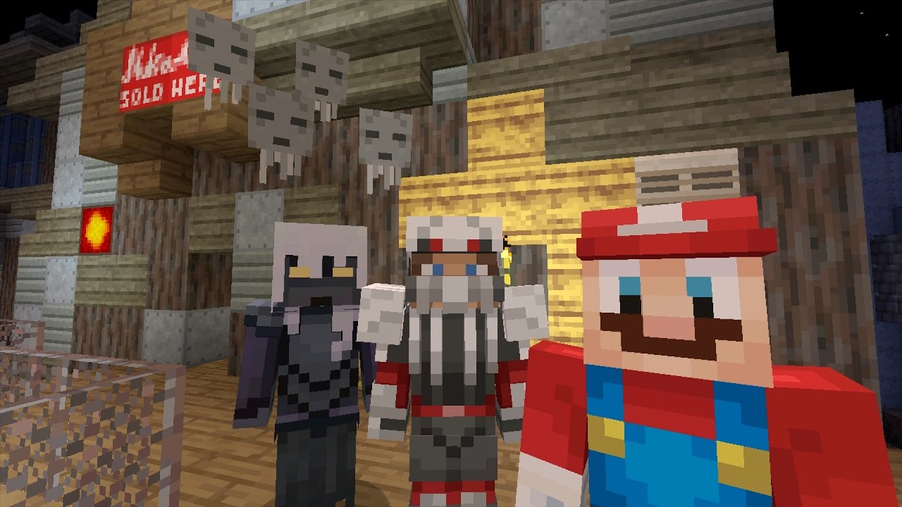Minecraft Wii U - NEW Super Mario Adventures - MARIO KIDNAPPED! [12]