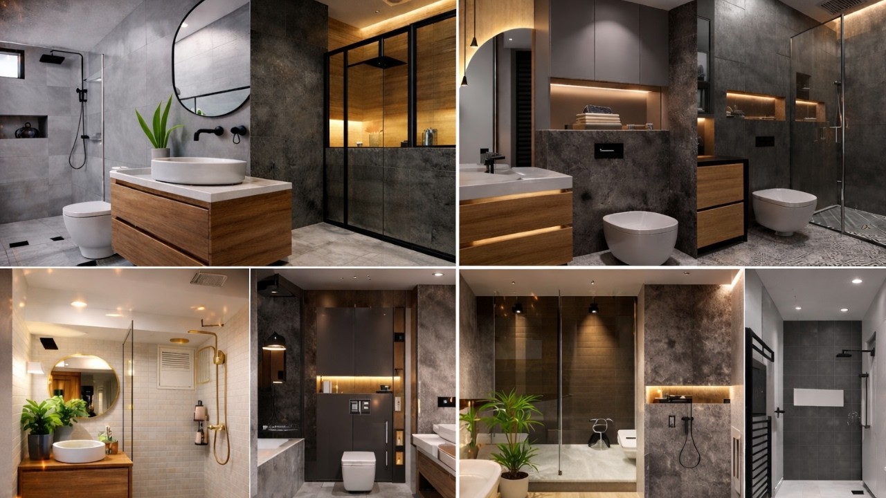 100 Asombrosas Ideas para Ba&ntilde;os Modernos 2026: El Arte de la Elegancia en Casa Ideas y Consejos