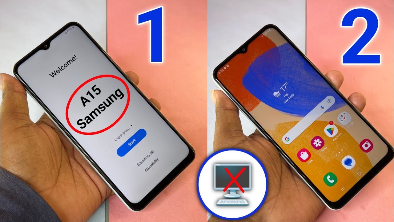 Samsung A15 FRP Bypass 2025 || With Pc Android 14/15 New Security ✔️ TalkBack Not Working