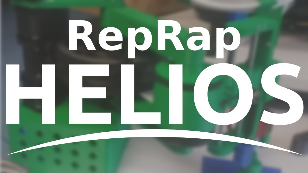 Introducing RepRap Helios (First Print)