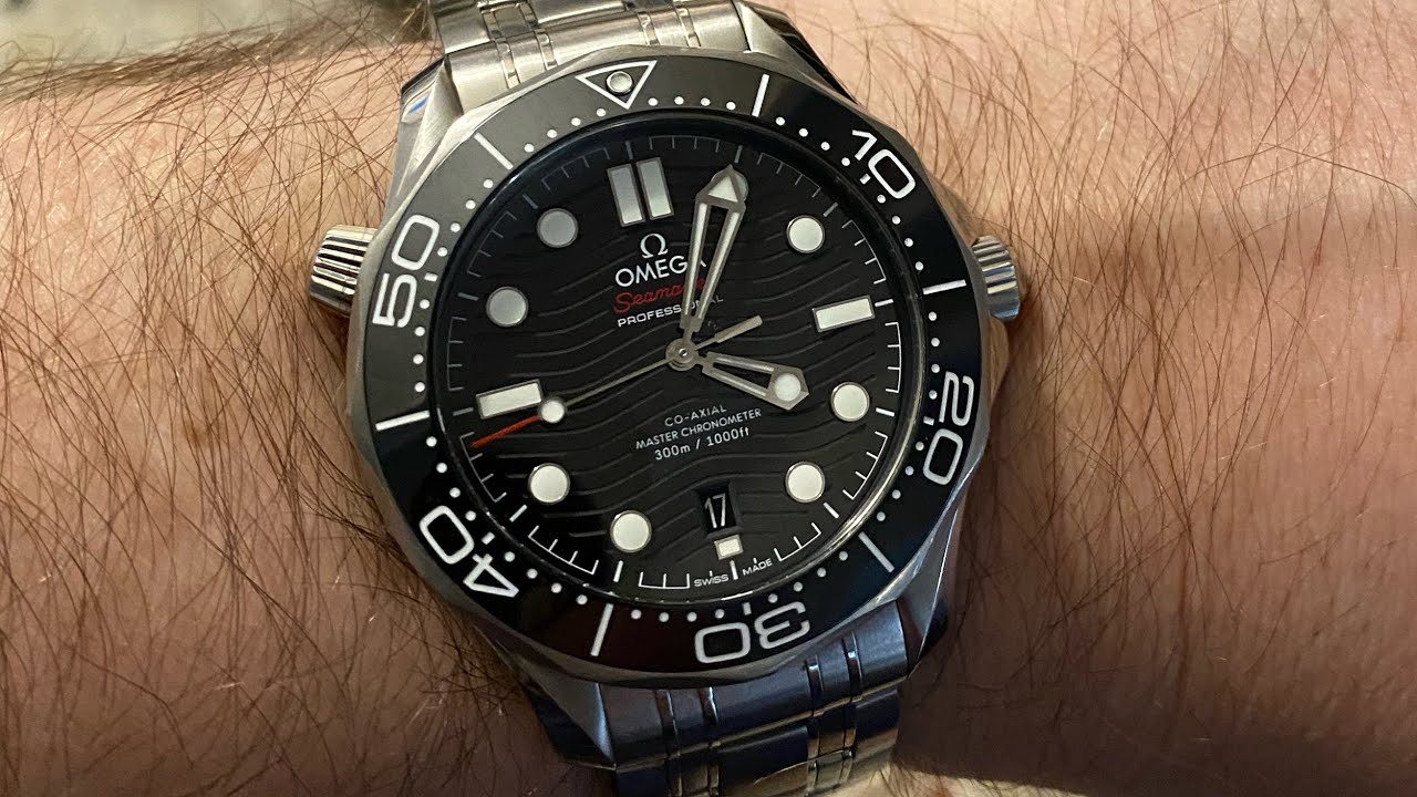 Часы Omega Seamaster 300m 42mm wave dail — лучшее соотношение цены и качества среди люксовых дайв...