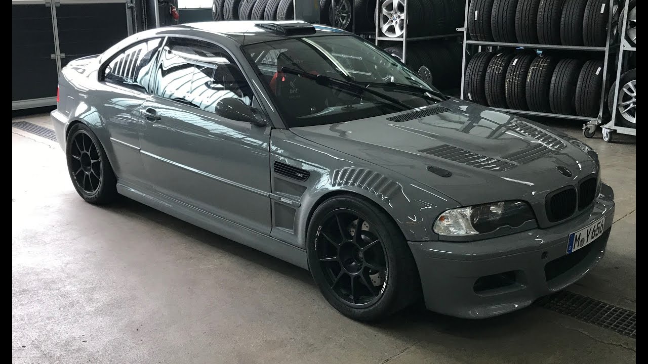 Die Entstehung eines Tracktools BMW M3 E46