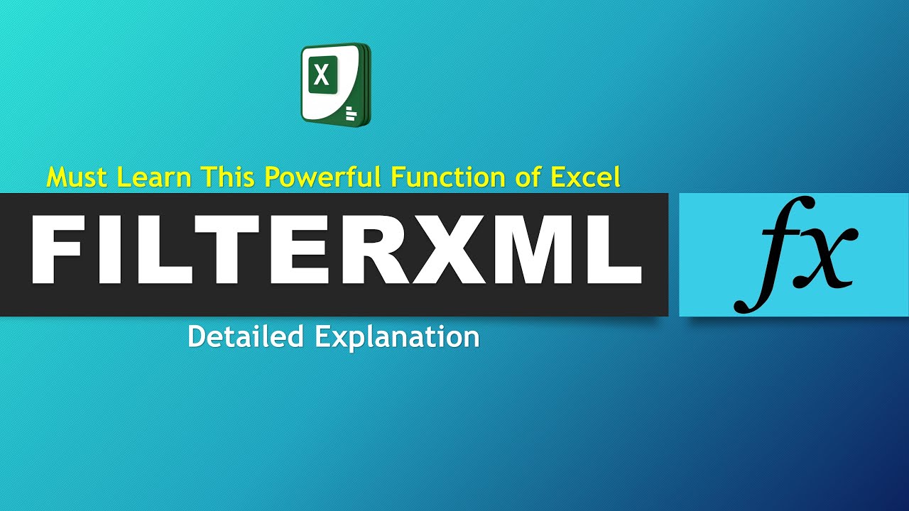 FILTERXML Function in Excel | Extract Text from Sentence