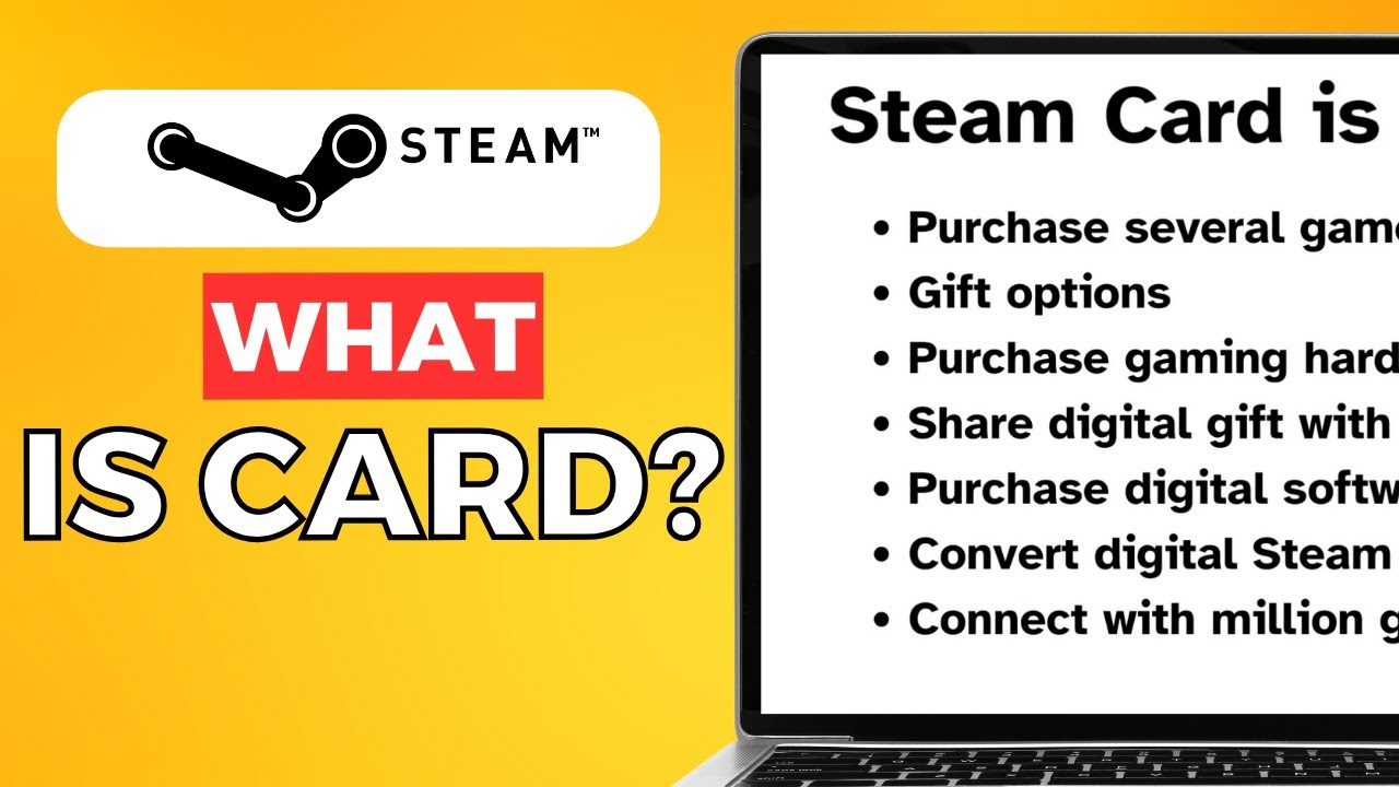 What Is A Steam Card? (2024)