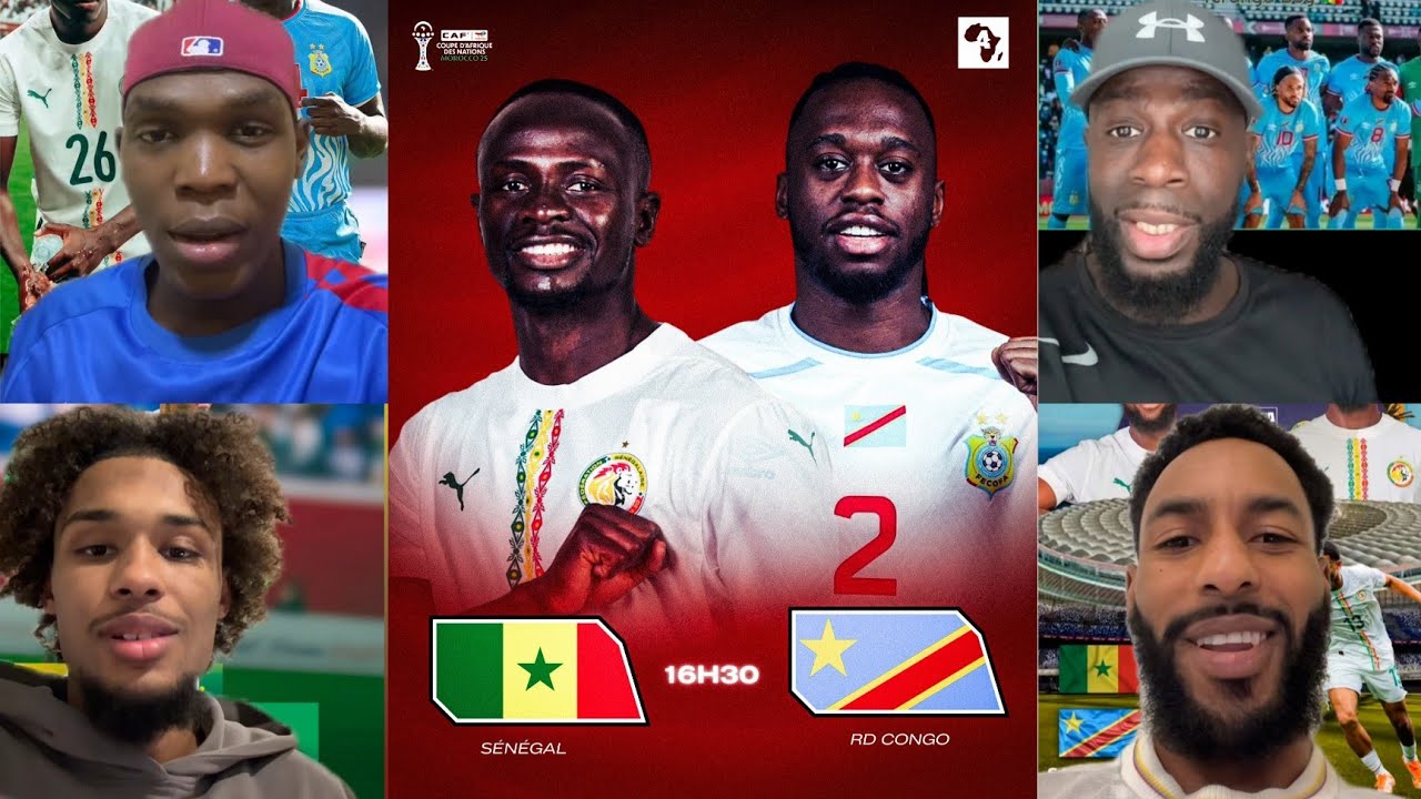 🚨 Sénégal 🇲🇱 vs RD Congo 🇨🇩 😱 JOUR DE REVANCHE?