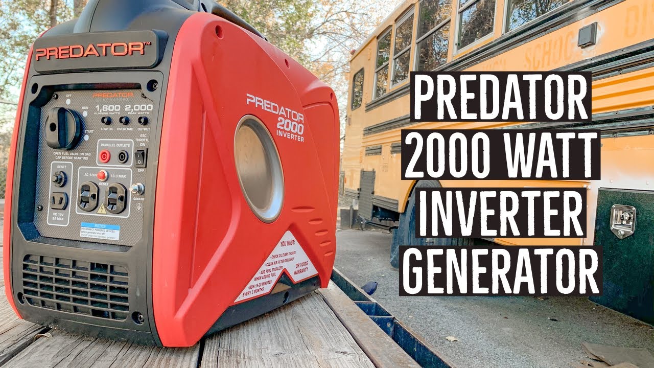 Predator 2000 Watt Inverter Generator || The Perfect Christmas Gift for Him