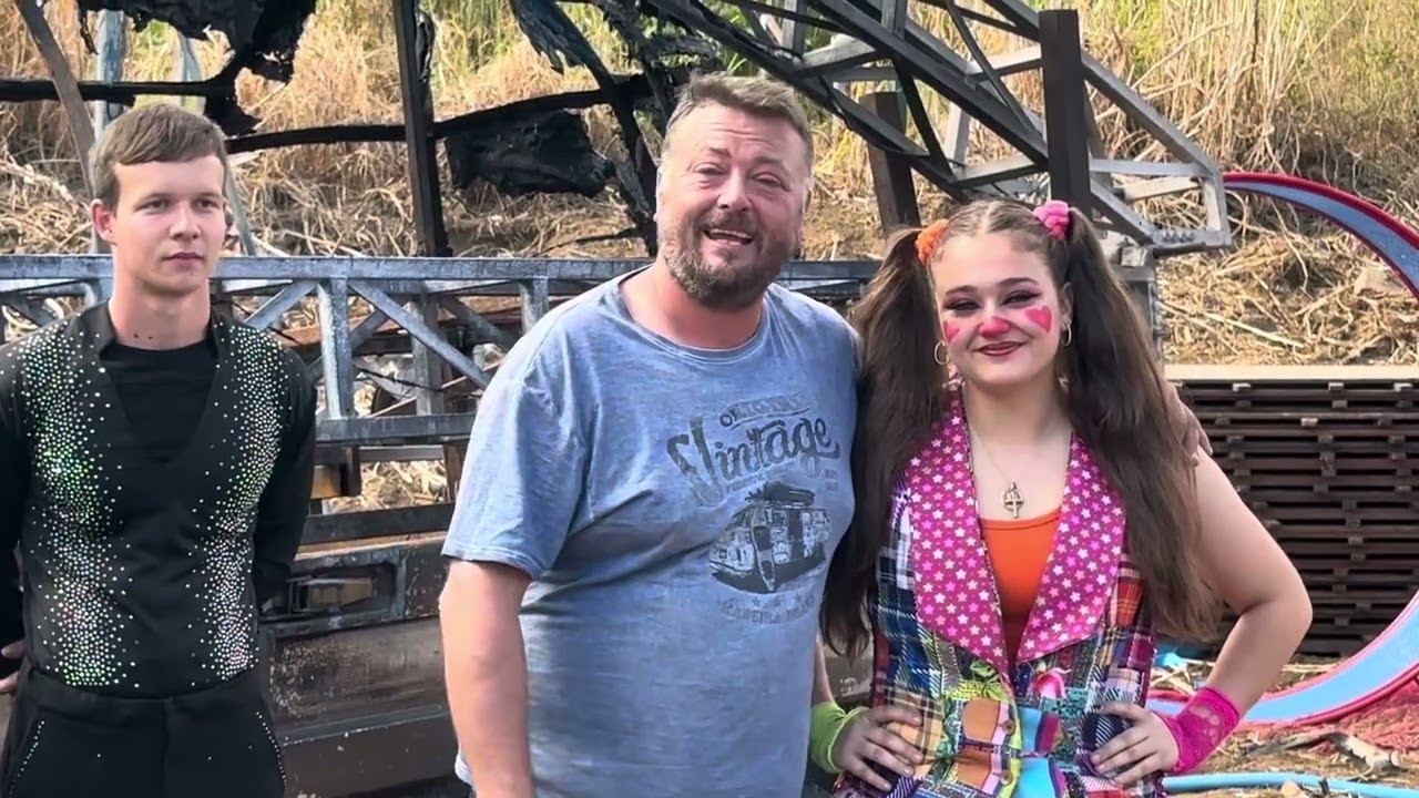 Le cirque Atlantis brûlé à la Réunion, incendie cruminelle
