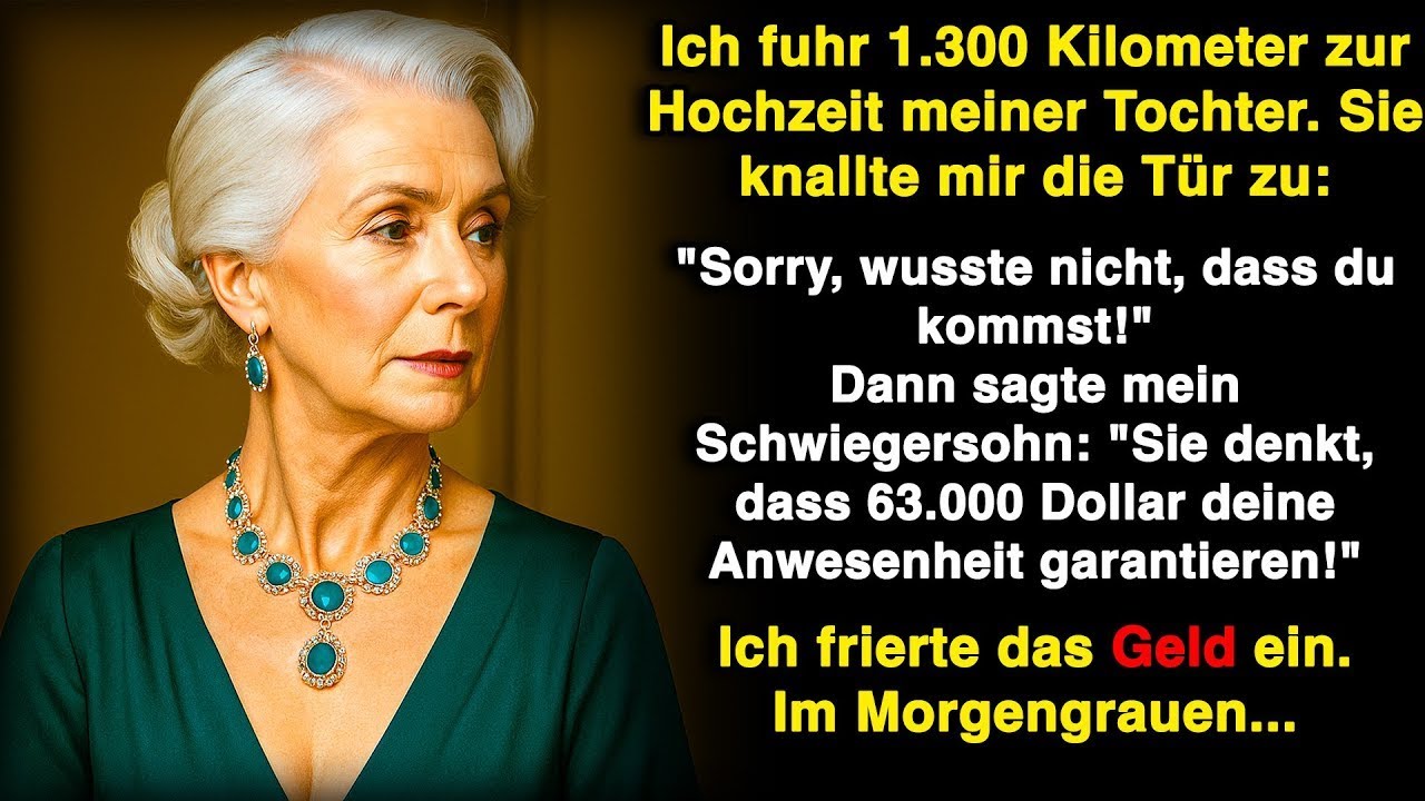 Ich fuhr 1.300 km zur Hochzeit, und meine Tochter sagte: „Ich wusste nicht, dass du kommst!“
