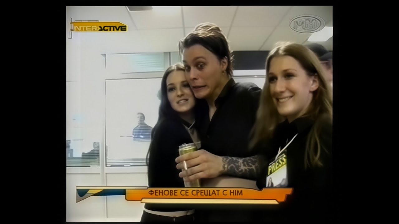 Meet and Greet - HIM in Sofia 2002