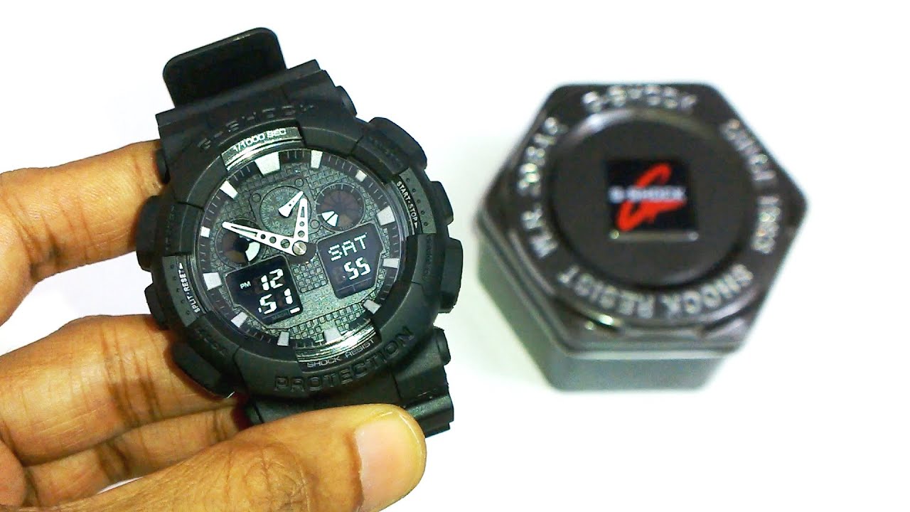 Fake Casio G-SHOCK GA-100?