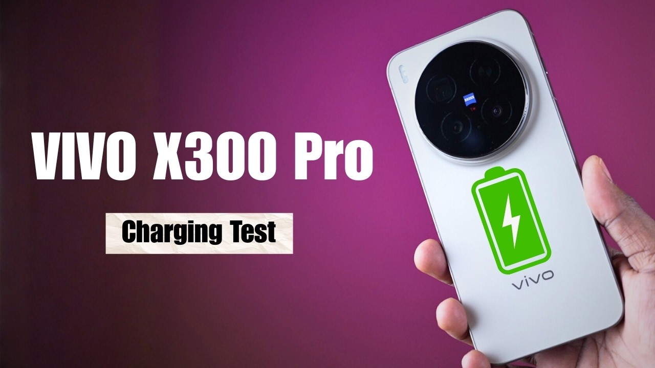 vivo X300 Pro Battery Charging Speed Test ⚡