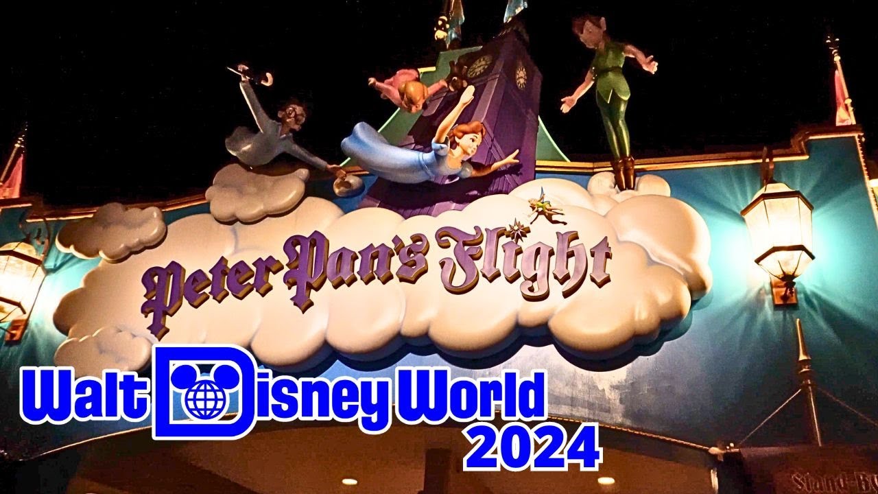 Peter Pan's Flight | Magic Kingdom Ride at Walt Disney World [4K POV]