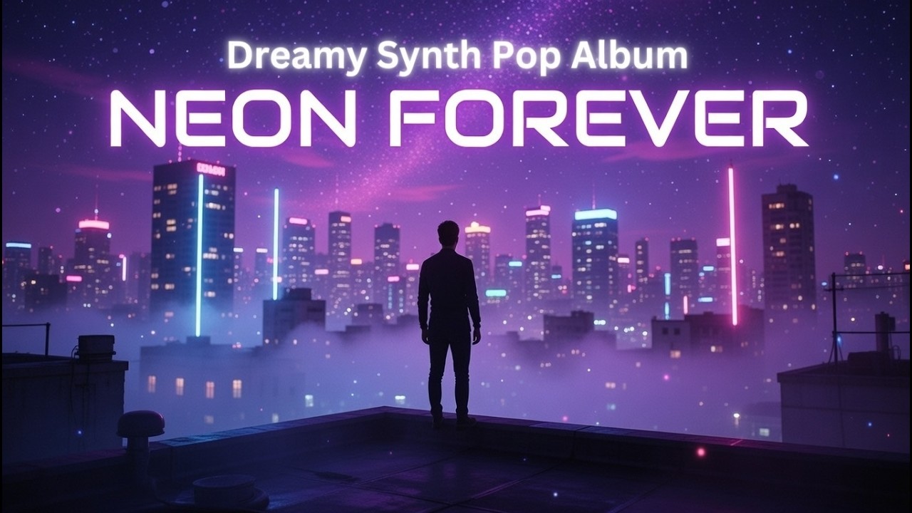 NEON FOREVER 🌌 Dreamy Synth Pop Album  Afterglow Nights, Euphoria Loop & Midnight Colors