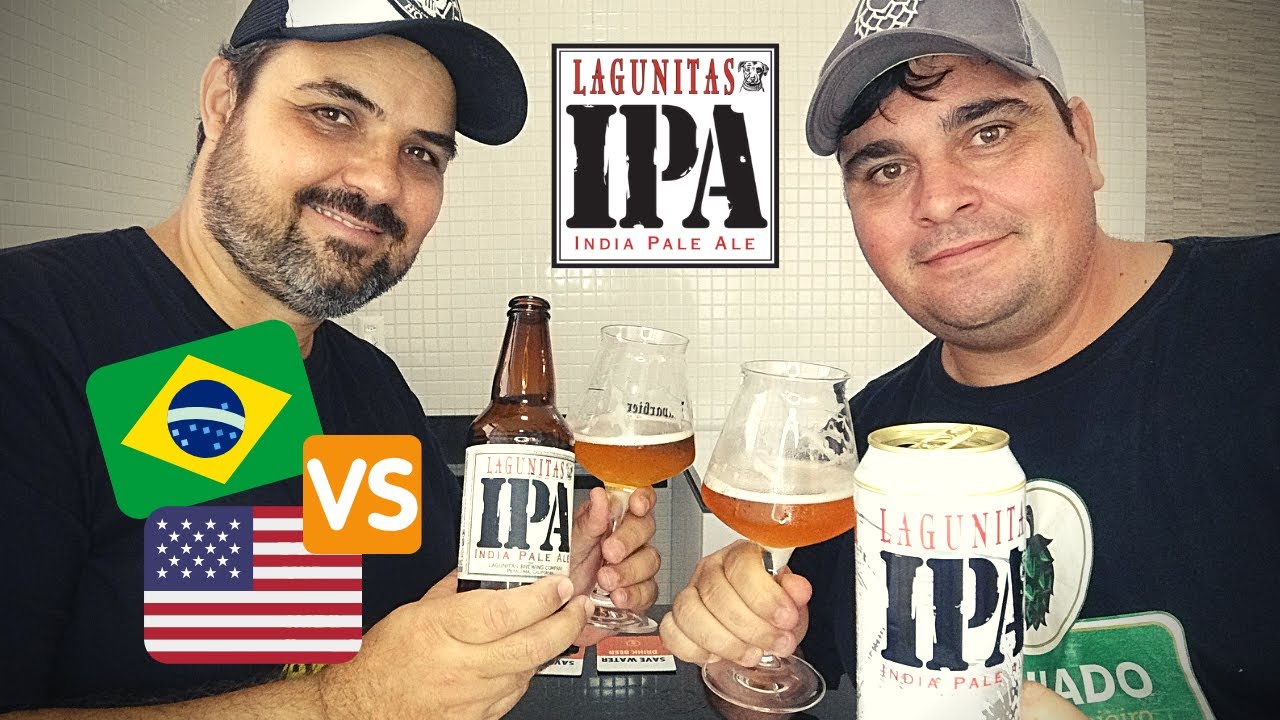 Cerveja Lagunitas IPA Brasil🇧🇷 vs USA🇺🇸 - Quem vence?