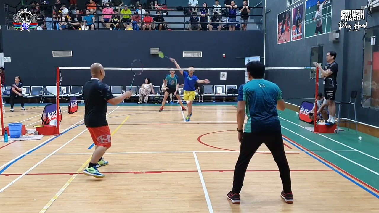 QATAR BADMINTON |  TRB in Battledore Season 2 - 08th July 2022 - Bryan & Carlo vs Kevin and Ems