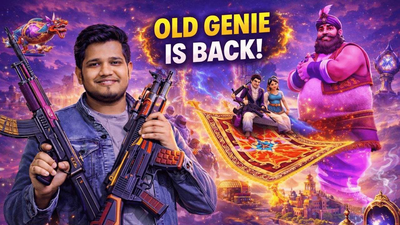 Night Chill Stream | Old Genie is Back | BGMI Live