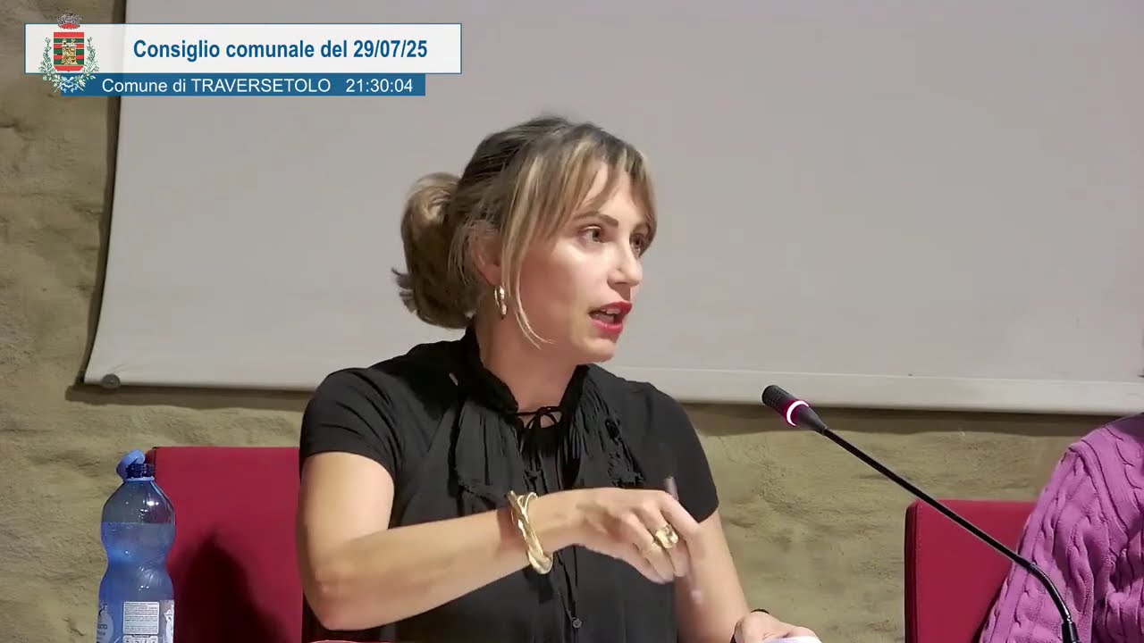 Consiglio comunale del 29.07.2025