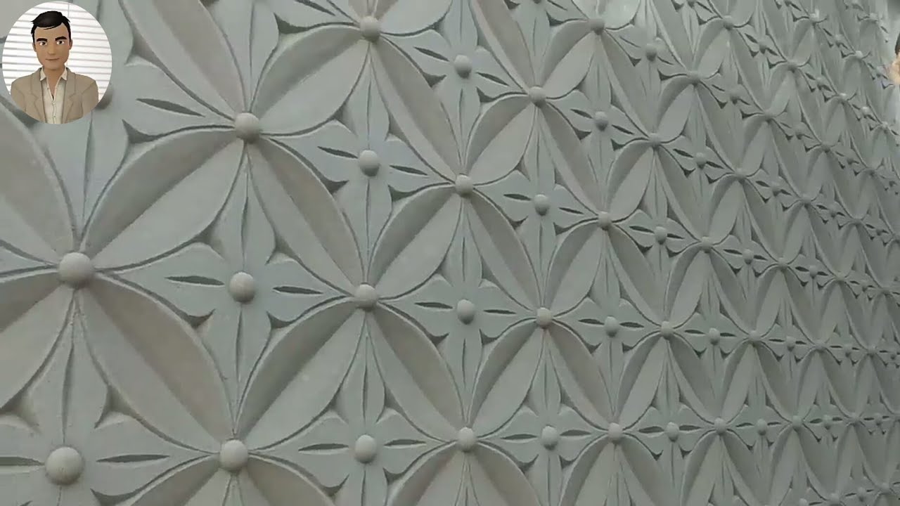فن الرسم ونحت الأسمنت على الوجه 👇👇