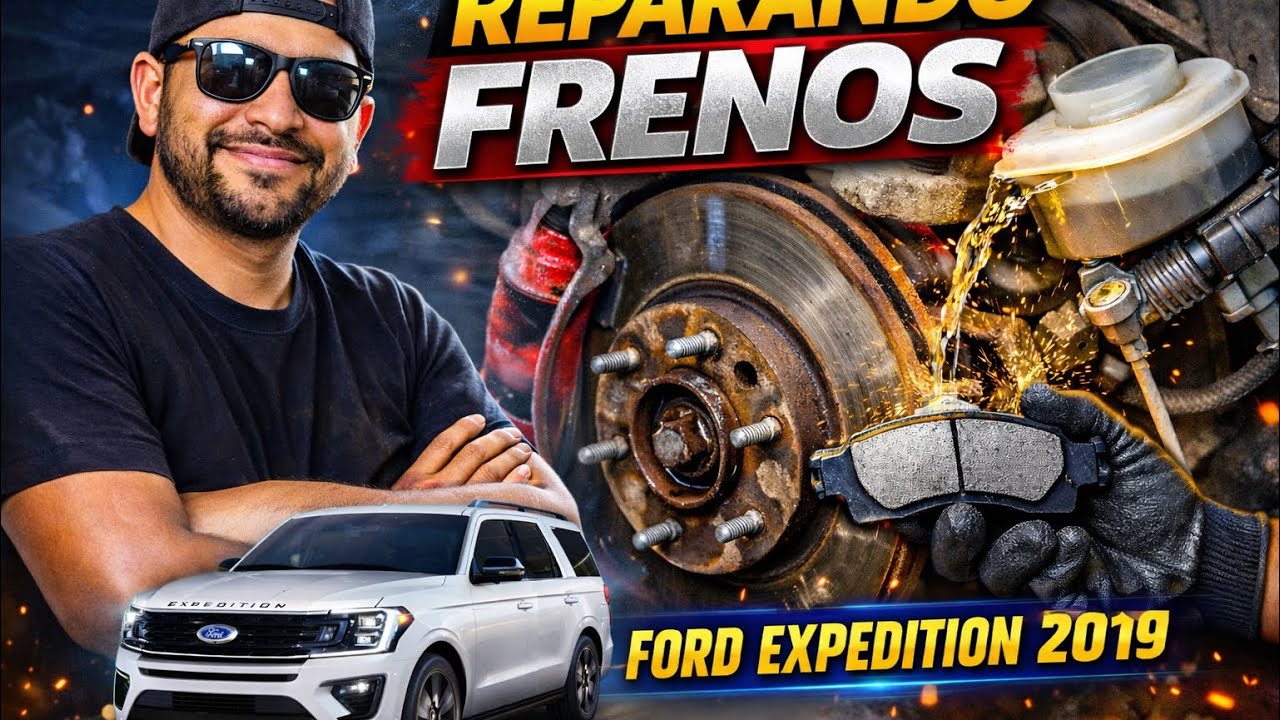 ¡Se quedó SIN FRENOS! Reparando Ford Expedition 2019