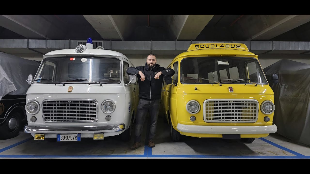 RARISSIMO  SCUOLABUS  " FIAT 238 " di Peppe Vetrano