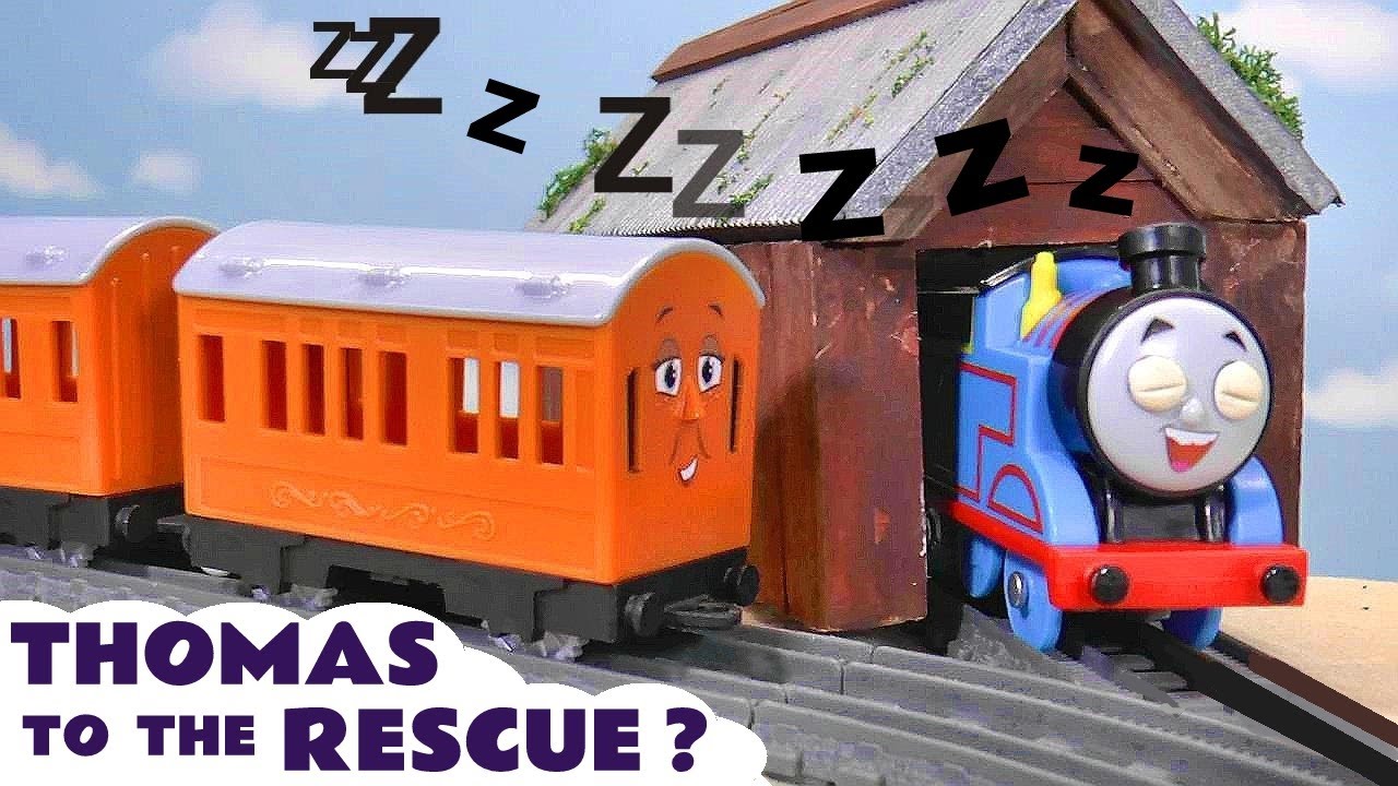 Thomas To The Rescue Toy Train Story with All Engines Go Trains