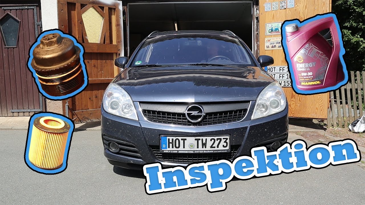 ÖLWECHSEL am OPEL VECTRA selber machen |  Garagen-Kram Folge 1