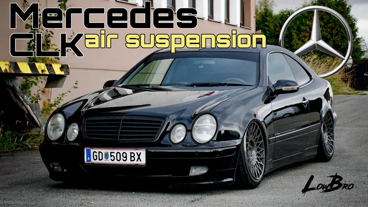 LowBro I Mercedes CLK320 on air