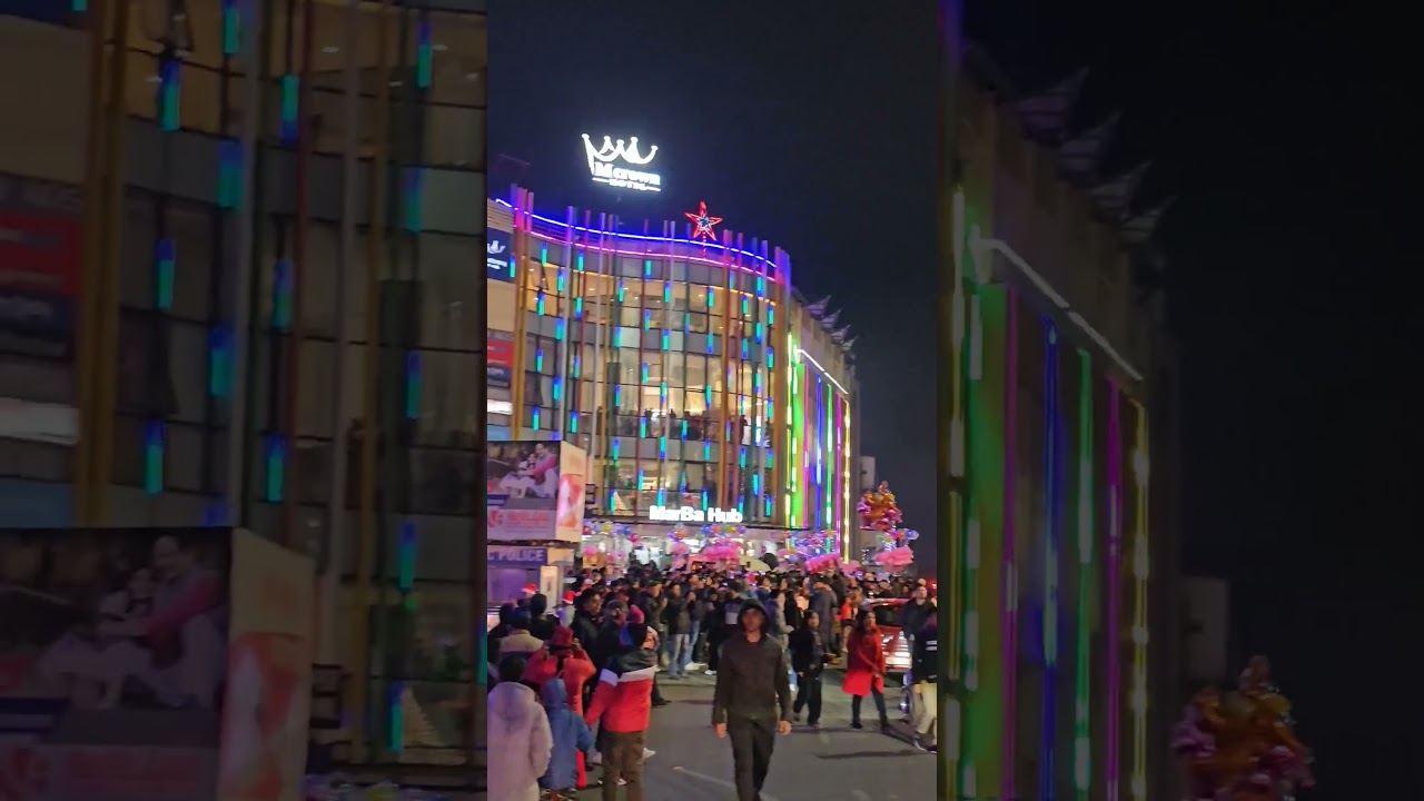 Best shopping place in Meghalaya | 📍Police Bazaar, Shillong #christmas #policebazar #meghalayatour