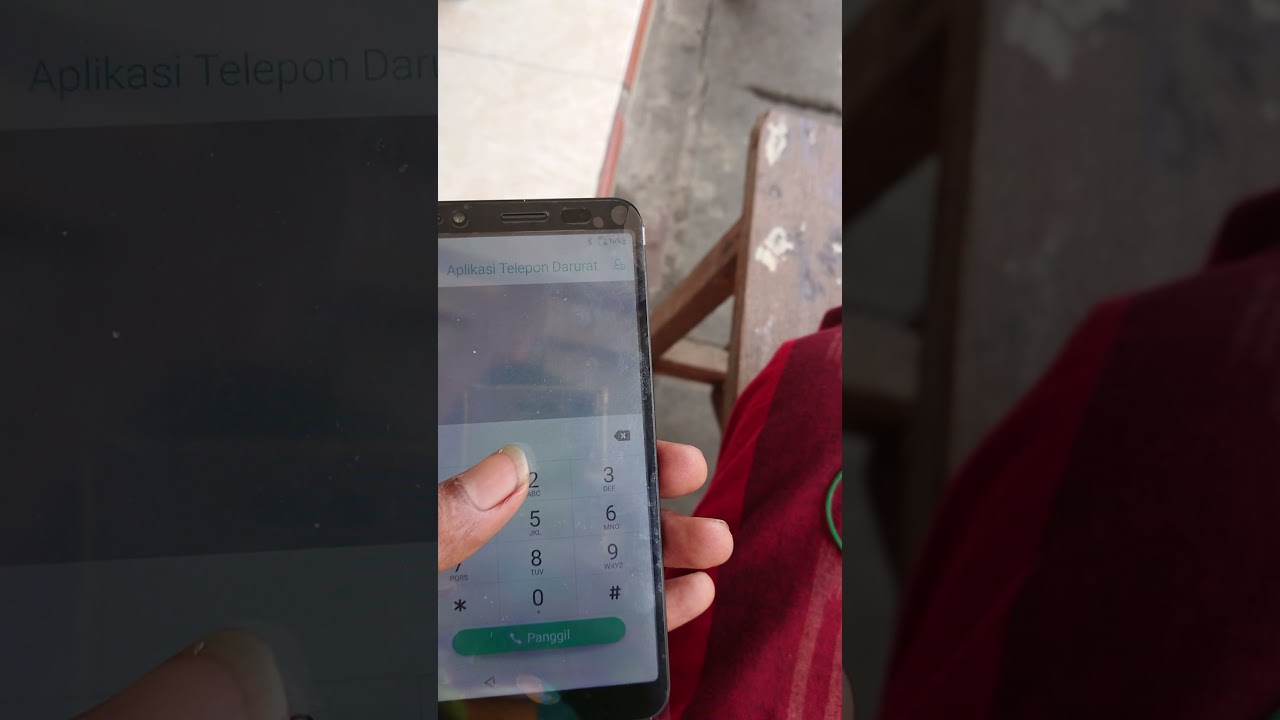 Pengantian touch screen Asus zenfone live L1 yang sebagian tak berfungsi