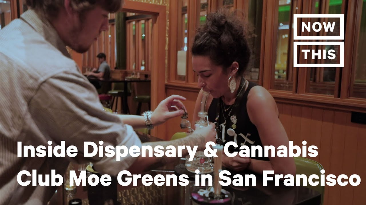 Inside Dispensary and Cannabis Club Moe Greens in San Francisco | NowThis