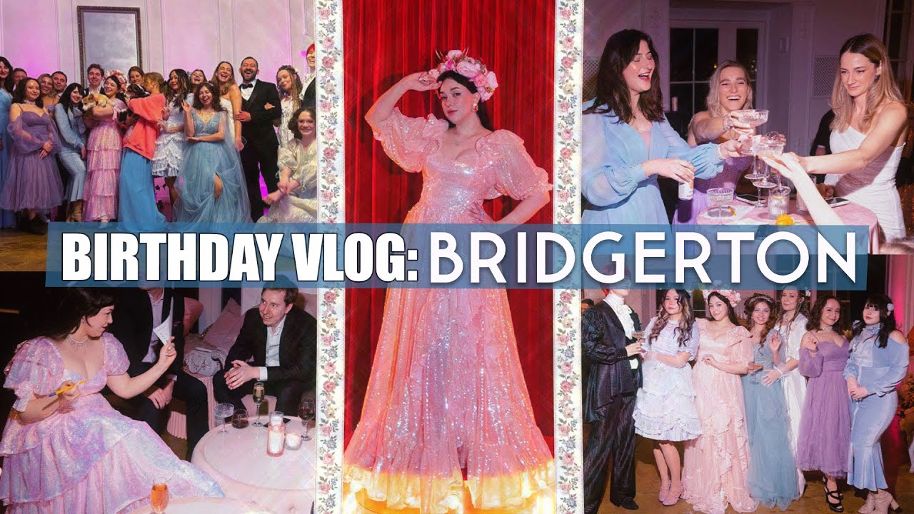 Мой Чудесный Юбилей в Стиле Бриджертон / My Birthday in Bridgerton Style