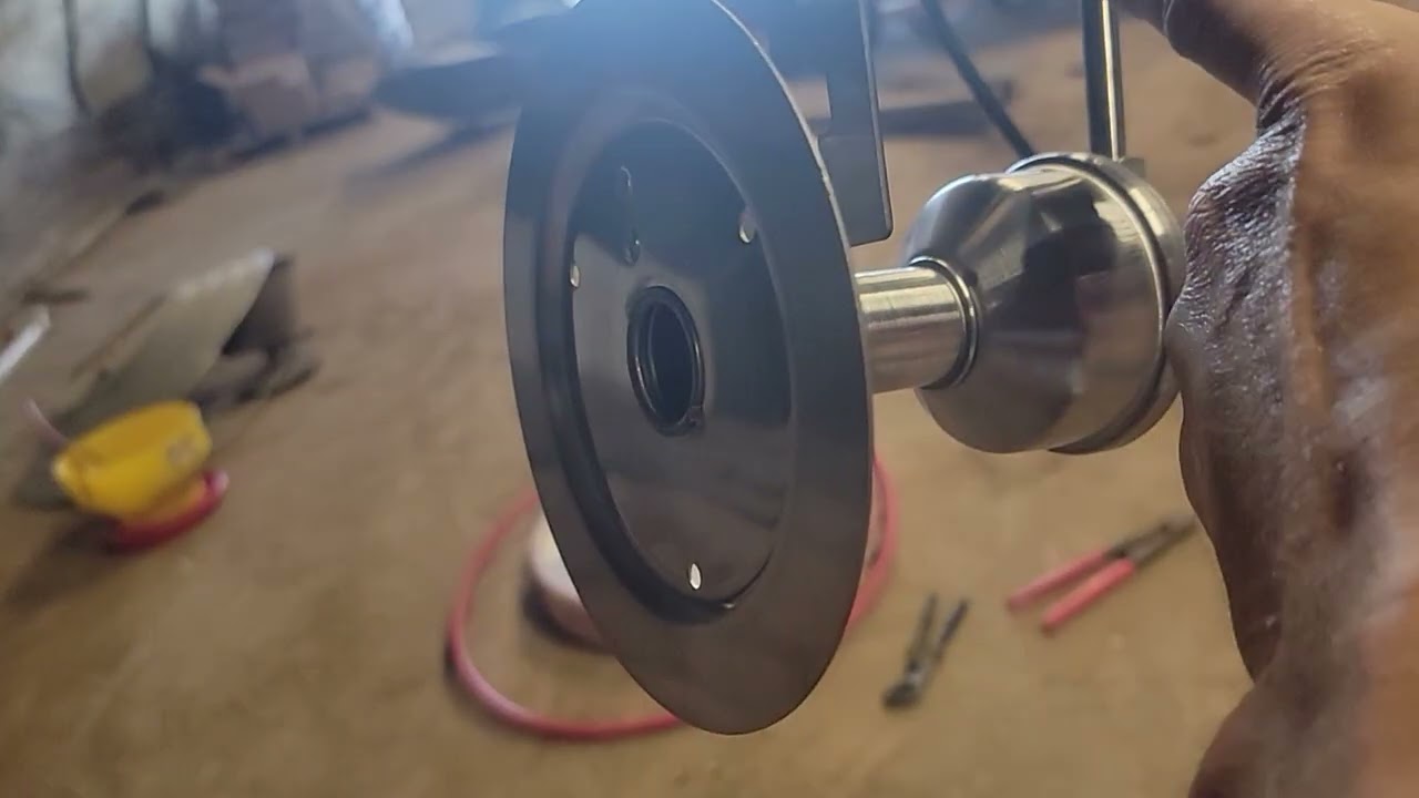 Spaceray Propane Brooder Diffuser Installed Upside-Down
