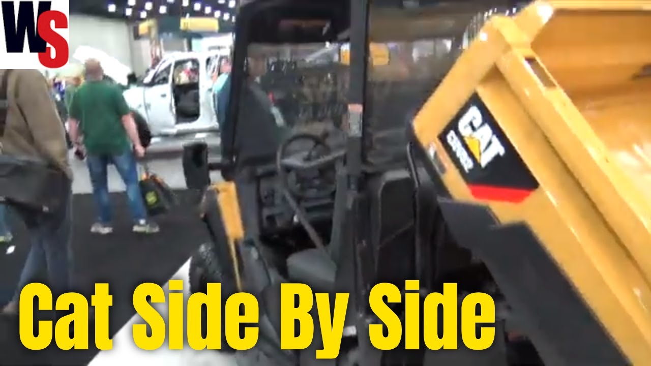 CAT Brand Side By Side UTV Overview CUV82 CUV102D