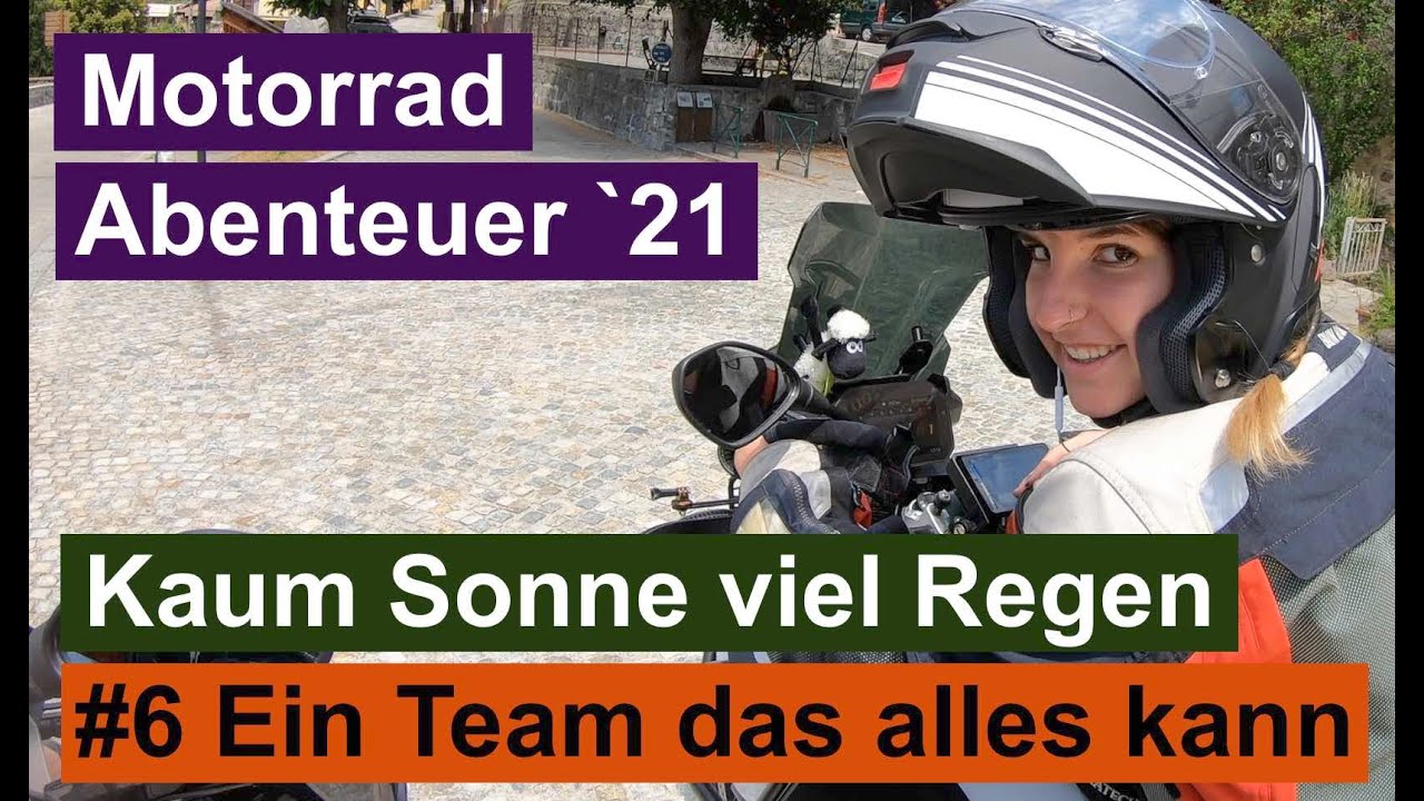 #6  Das beste Team trotz Regen 🇫🇷- Motorradabenteuer 2021
