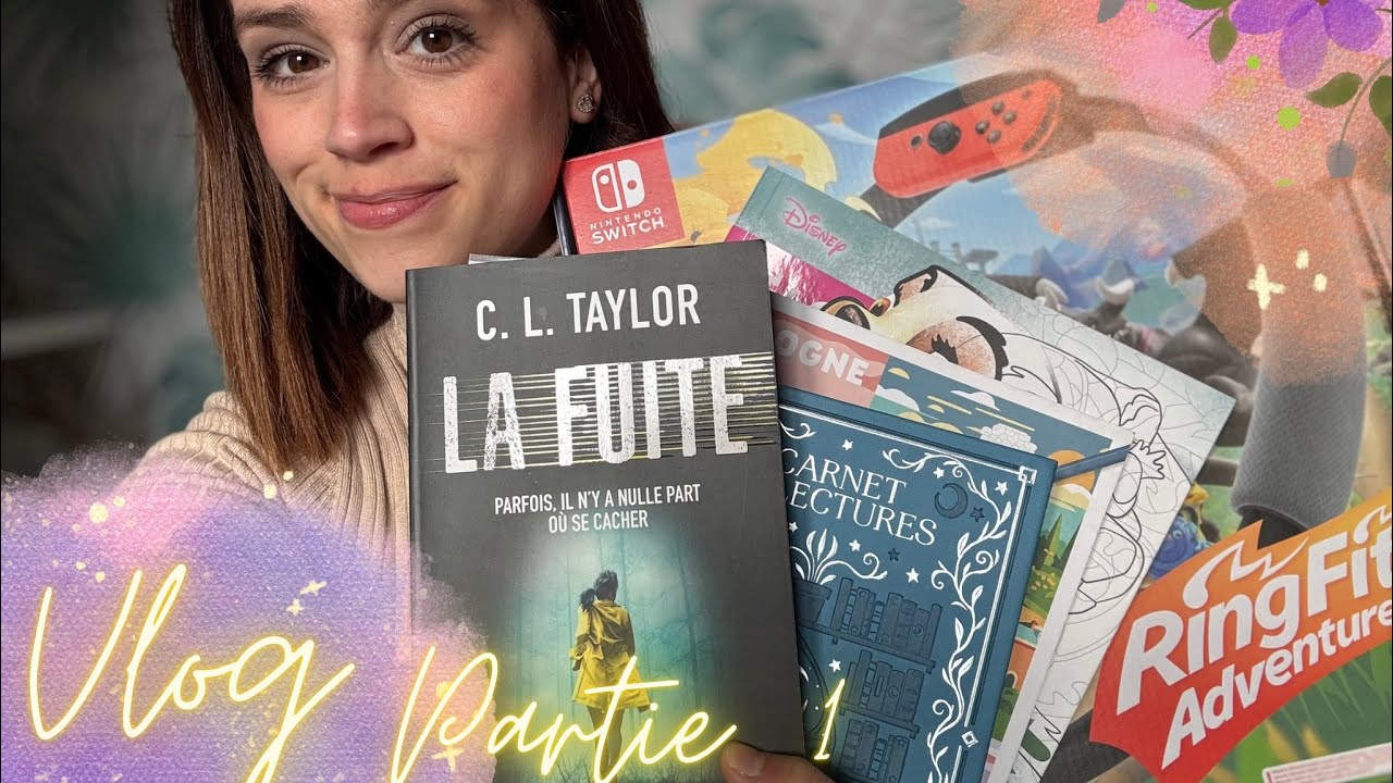 #183 - VLOG PART. 1 - Haul 🛍️ et Colo 🖍️ Puzzle 🧩 Sport 🏀