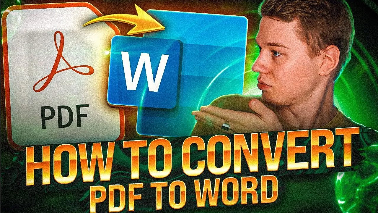 How to Convert PDF to Word | 5 Different options