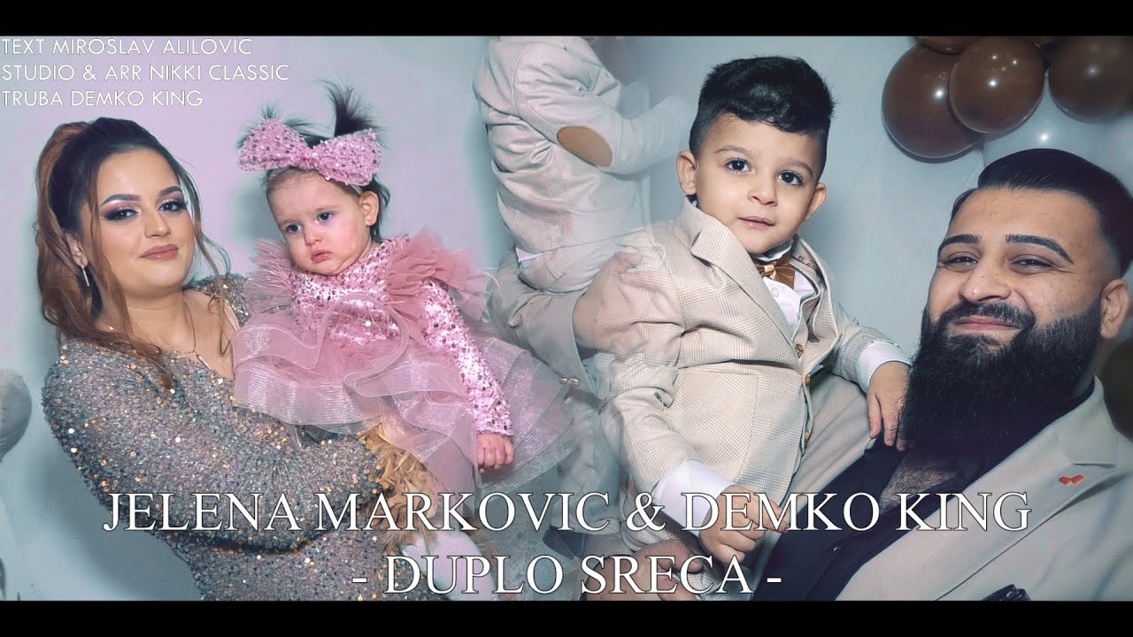 JELENA MARKOVIC & DEMKO KING // DUPLO SRECA //♫ █▬█ █ ▀█▀♫ 2023©STUDIO ROMA IVICA 4K LESKOVAC..