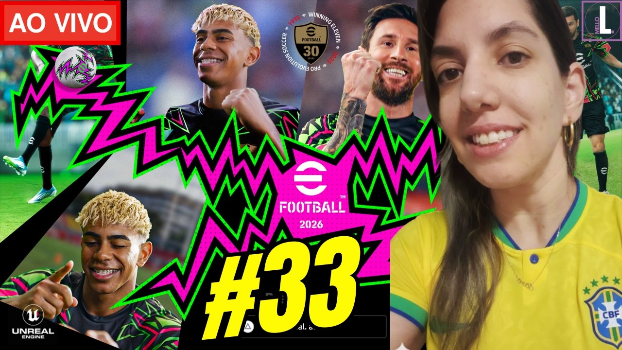 QUINTOU COM EFOOTBALL 2026! DIA DE COOP COM OS INSCRITOS !  VAMOS QUE VAMOS! LIVE #33