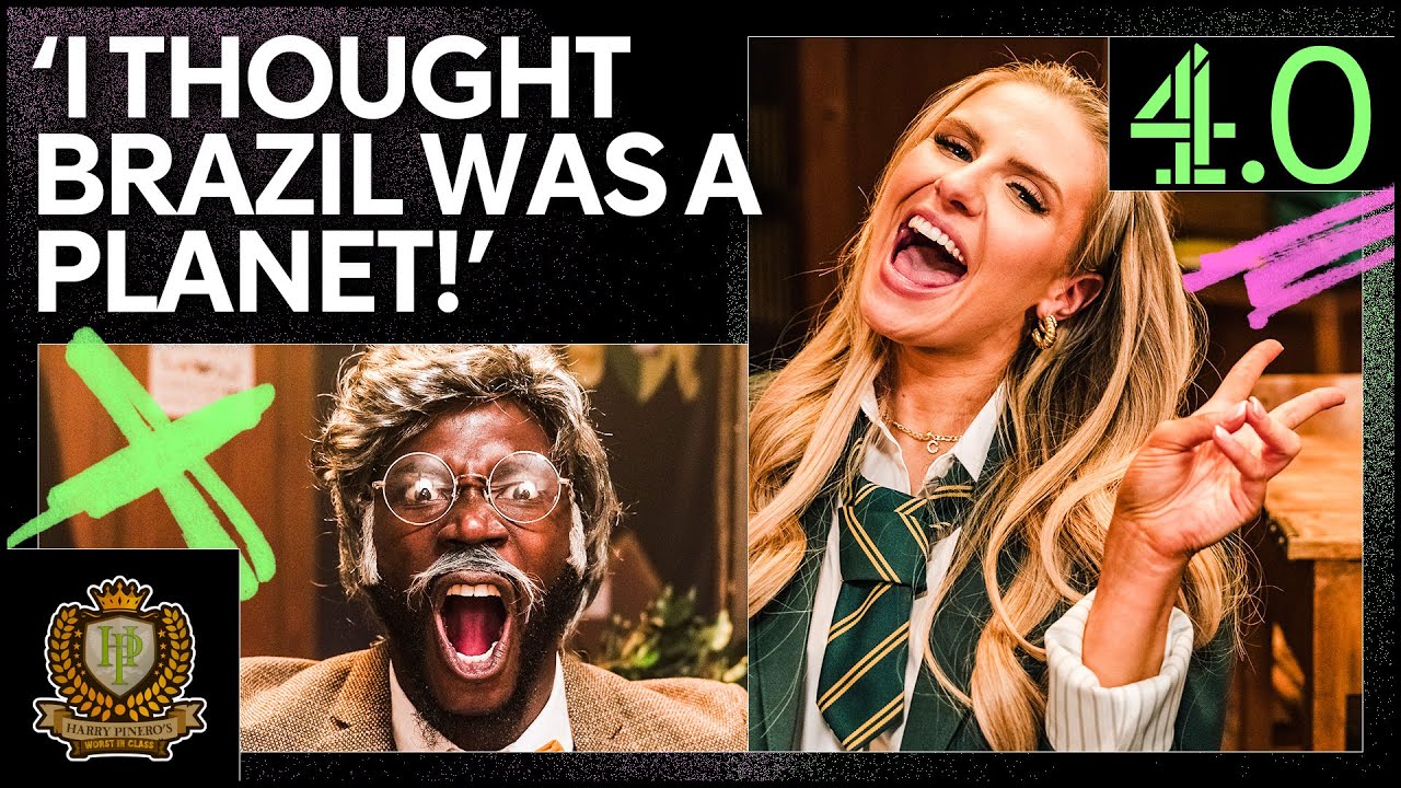 Chloe Burrows’ EMBARRASSING Geography Fails | Harry Pinero's Worst In Class | Channel 4.0