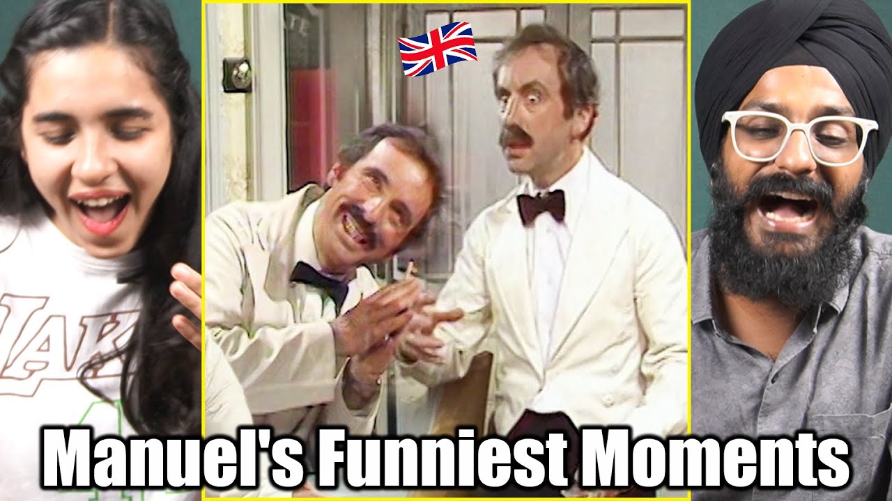 Indians React to Manuel's Funniest Moments | Part 1 | Fawlty Towers